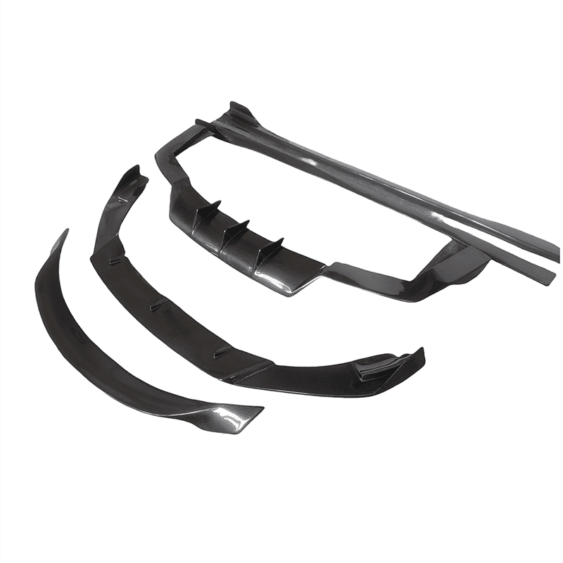 Carbon Fiber for Maserati Ghibli Upgrade 3D Style Body Kit Front Lip Splitter Rear Diffuser Side Skirts Spoiler Hood (Demo)